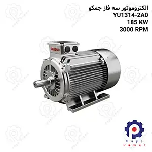 185KW-3000RPM الکتروموتور جمکو سه فاز ۲۵۰ اسب ۱۸۵ کیلووات ۳۰۰۰ دور - Image 1
