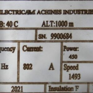 450Kw-plate