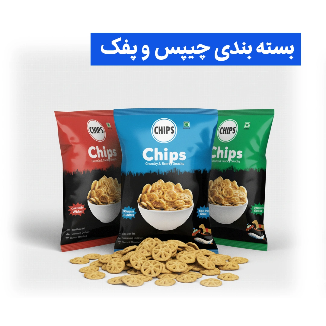 بسته بندی چیپس و پفک بسته بندی چیپس و پفک